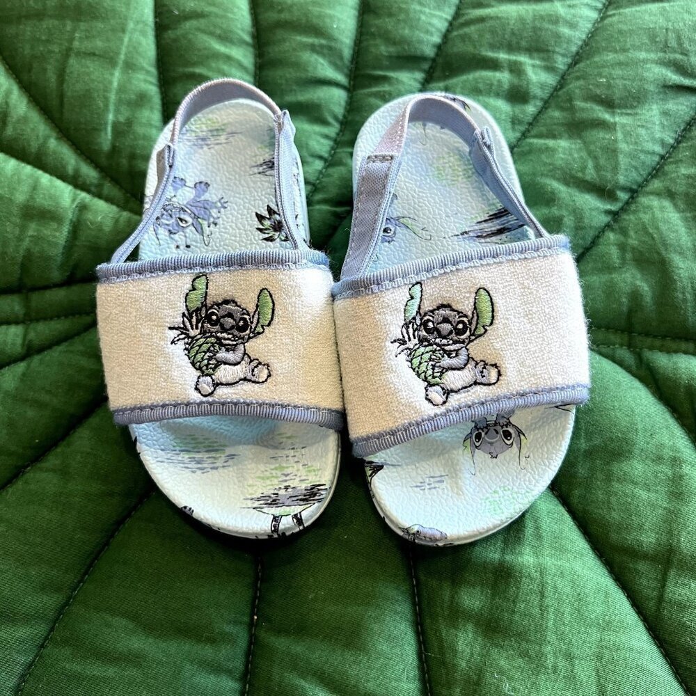 Disney Store Stitch Sandals Toddler 5/6